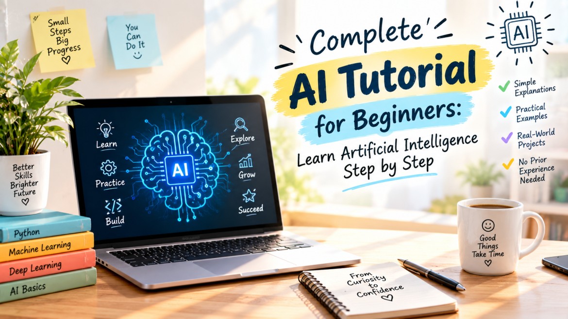 Complete AI Tutorial for Beginners: Learn Artificial Intelligence Step by Step