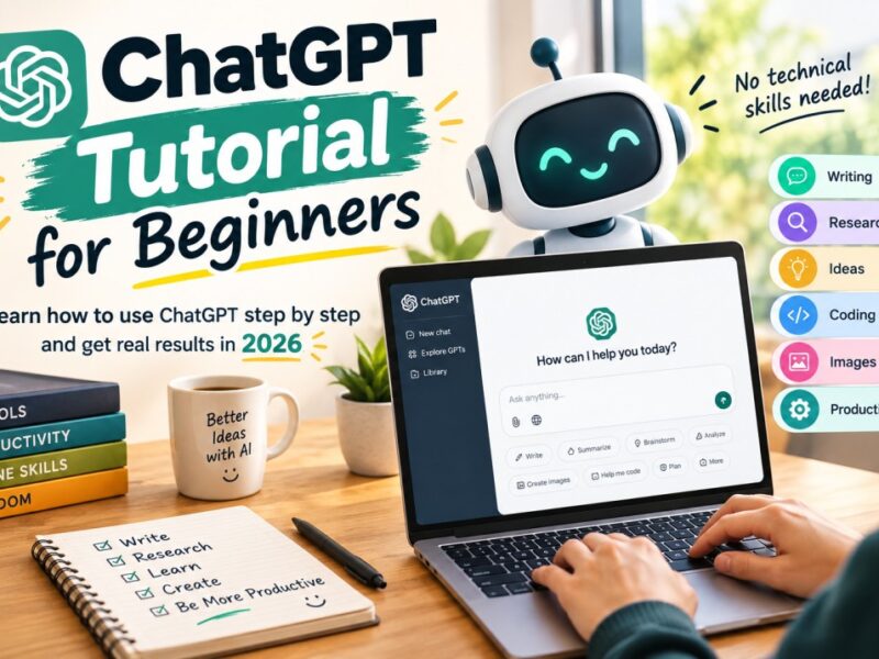 ChatGPT Tutorial for Beginners: How to Use ChatGPT in 2026